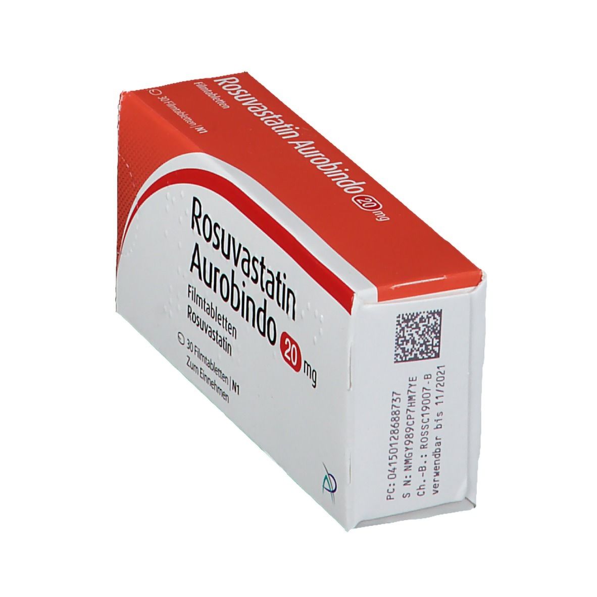 Rosuvastatin Aurobindo 20 mg Filmtabletten 30 St