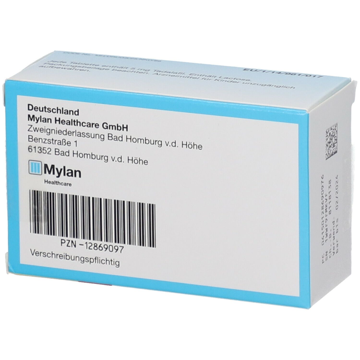 Tadalafil mylan 5 mg acheter