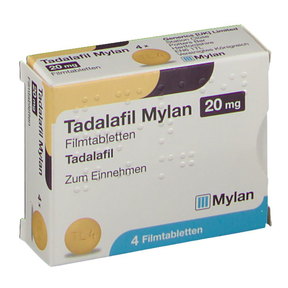 Tadalafil mylan 20 mg