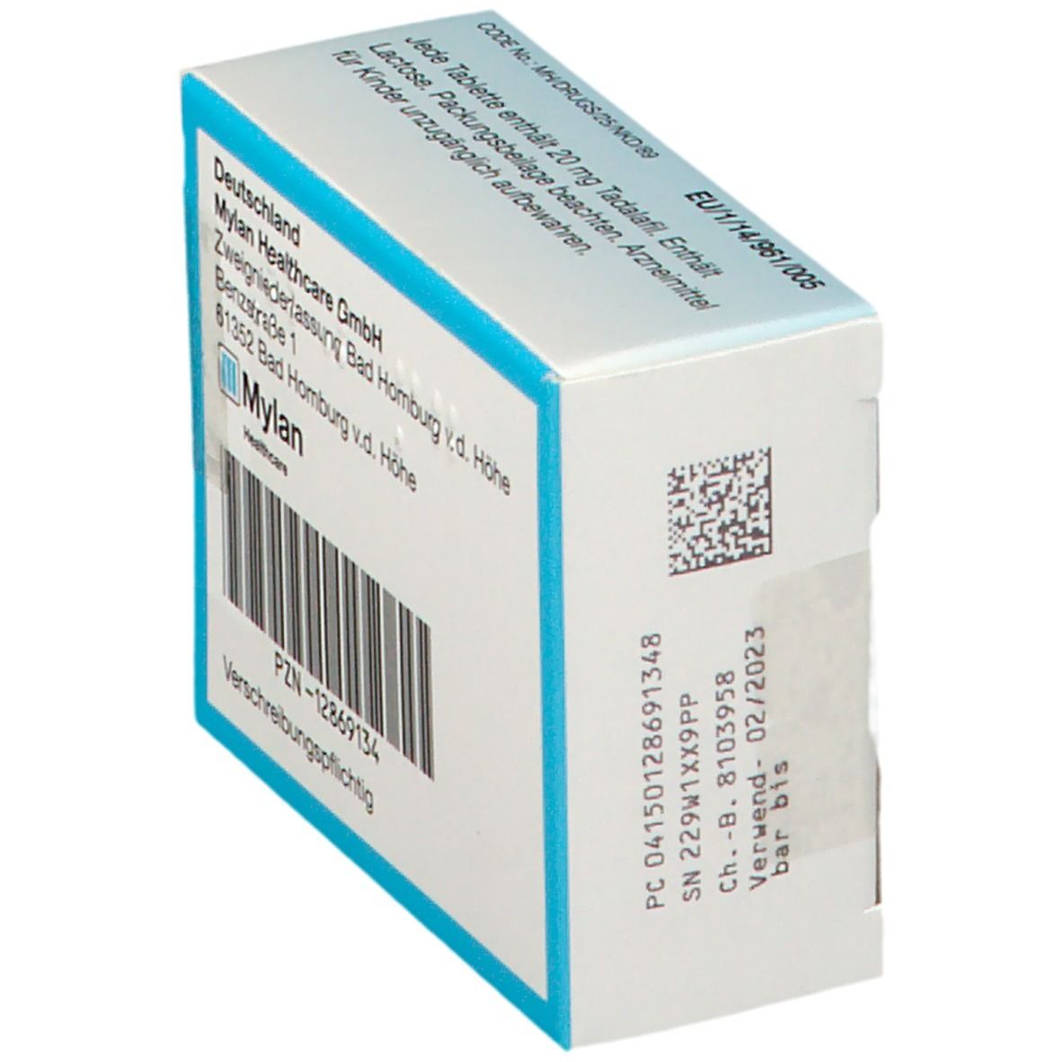 Tadalafil Mylan 20 mg