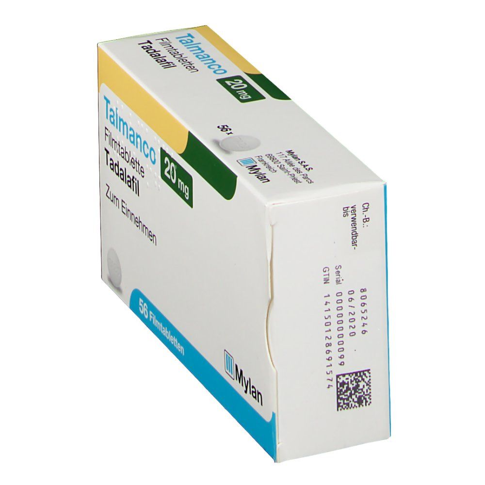 Talmanco 20 mg Filmtabletten 56 St