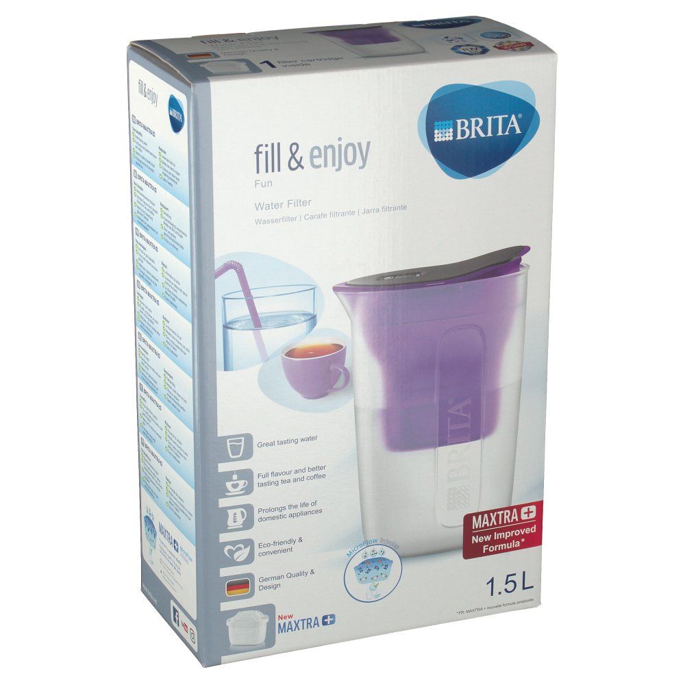BRITA® fill & enjoy Fun Wasserfilter purple
