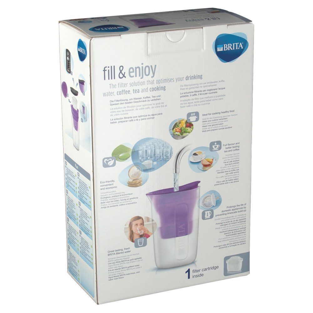 BRITA® fill & enjoy Fun Wasserfilter purple