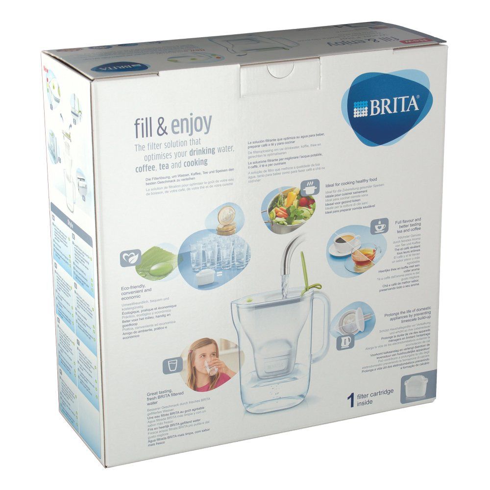 BRITA® fill & enjoy Style Wasserfilter 2,4 Liter lime