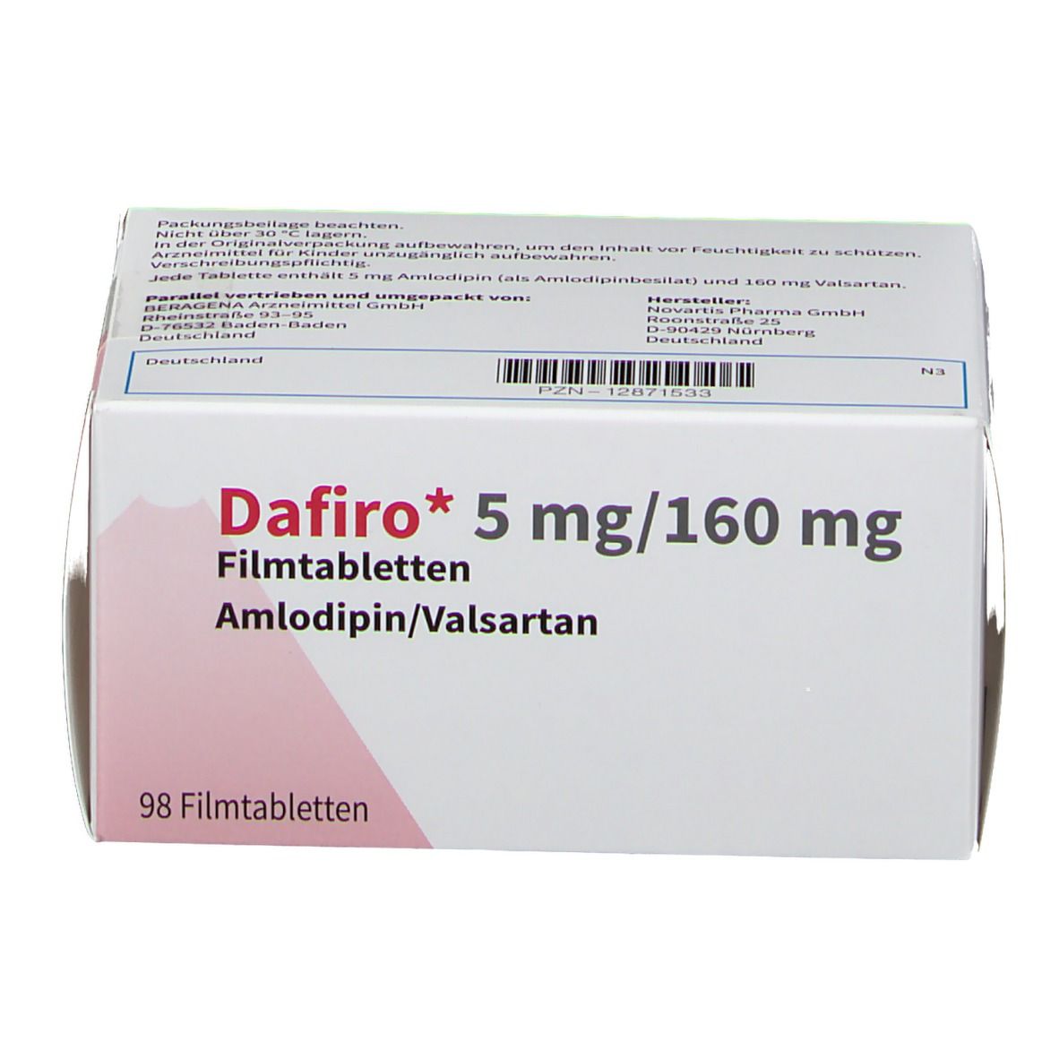 Dafiro® 5 mg/160 mg