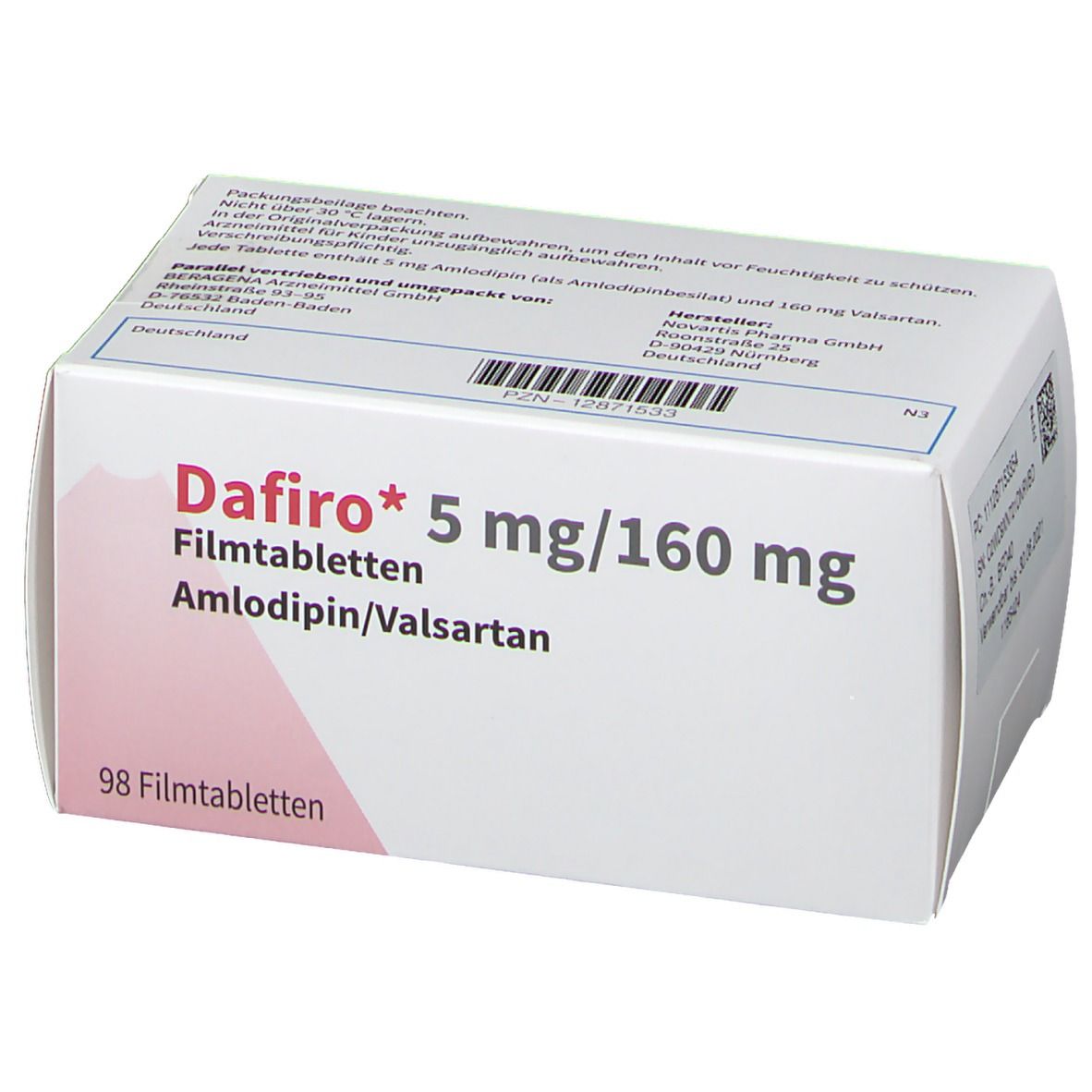 Dafiro® 5 mg/160 mg