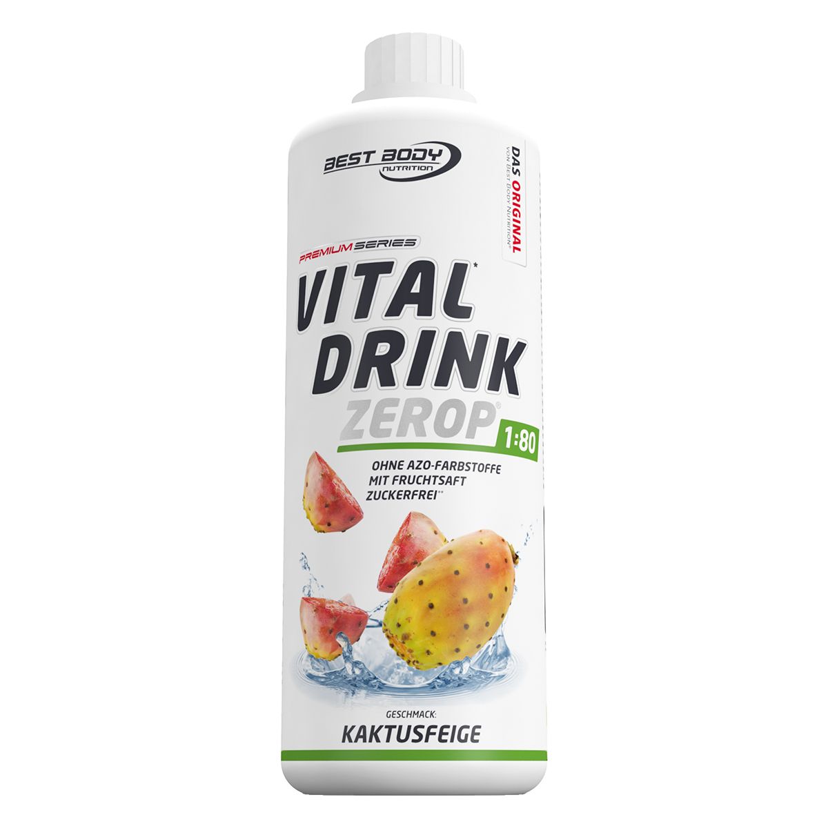 BEST BODY NUTRITION VITAL DRINK ZEROP® KAKTUSFEIGE 1000 ml