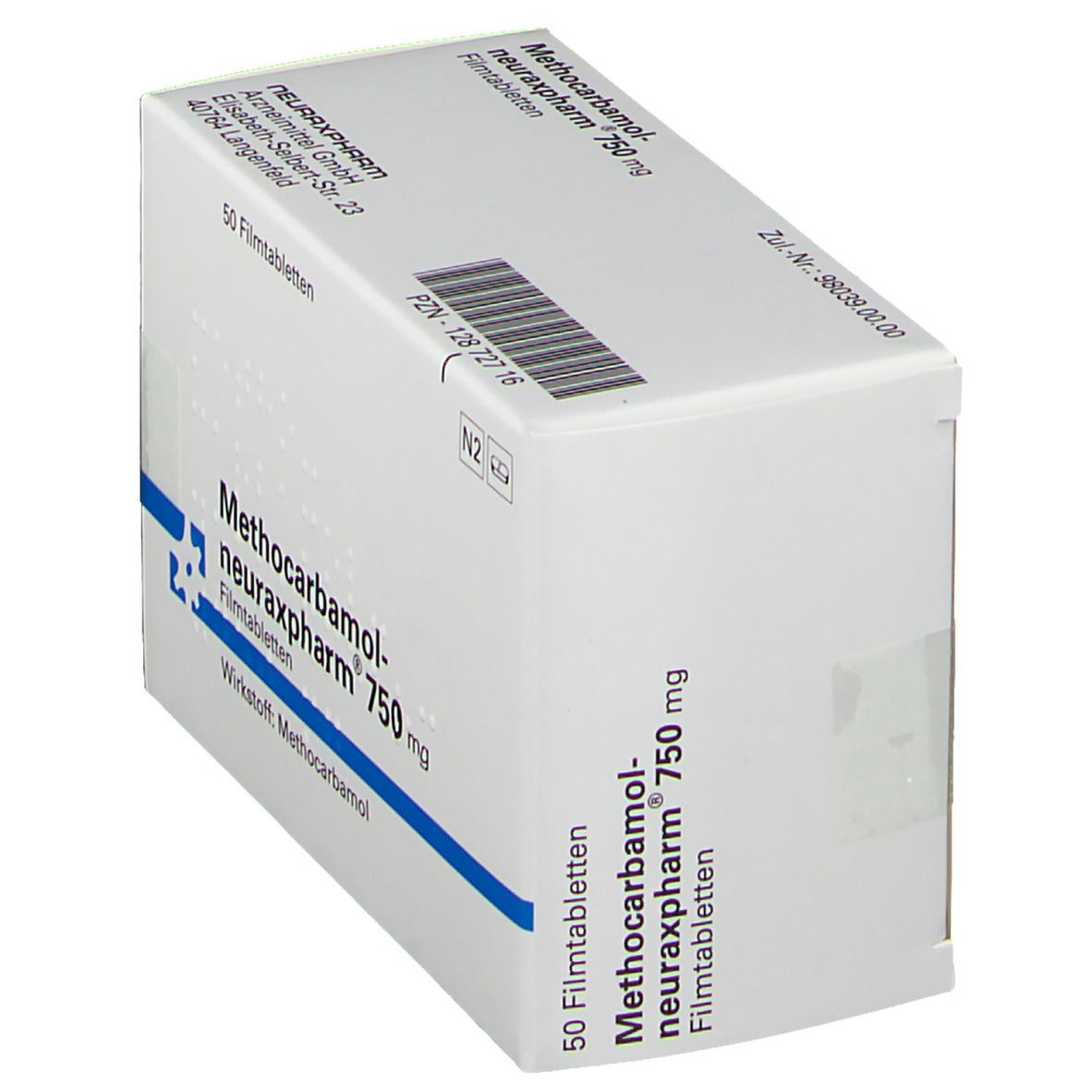 METHOCARBAMOL-neuraxpharm 750 mg Filmtabletten 50 St