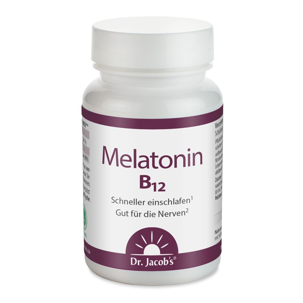 Dr. Jacob’s Melatonin B12 60 Tabletten 16 g