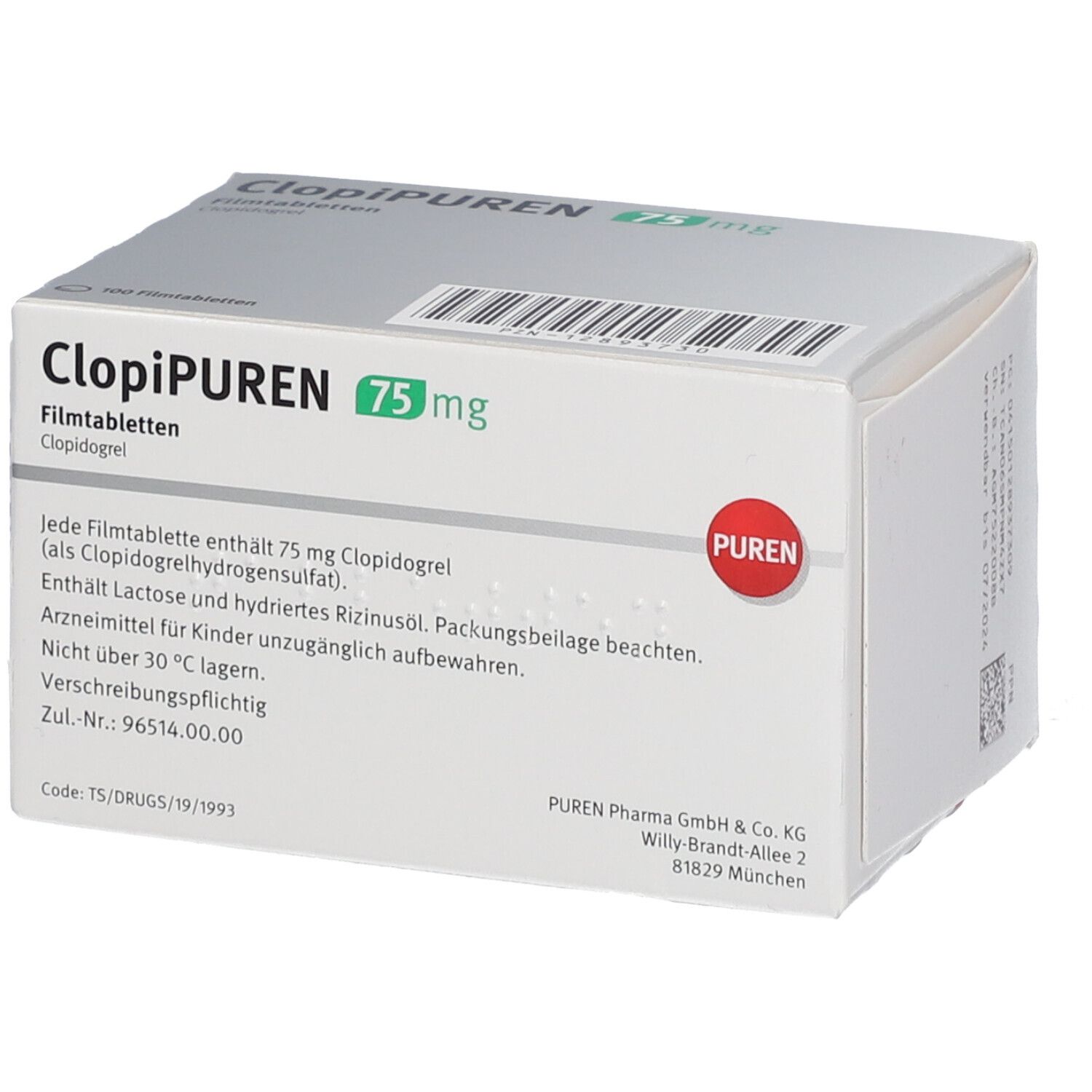 ClopiPUREN 75 mg
