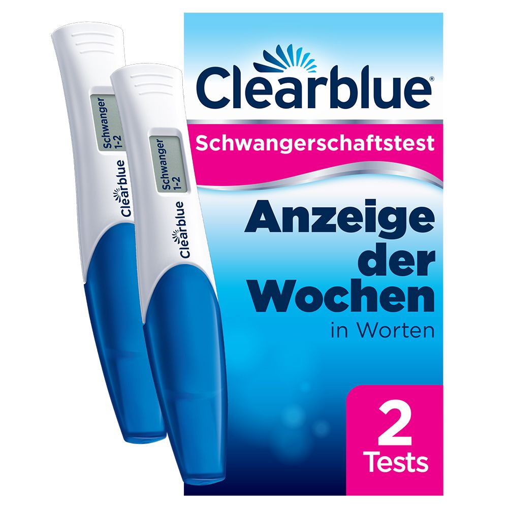Clearblue® Schwangerschaftstest mit Wochenbestimmung