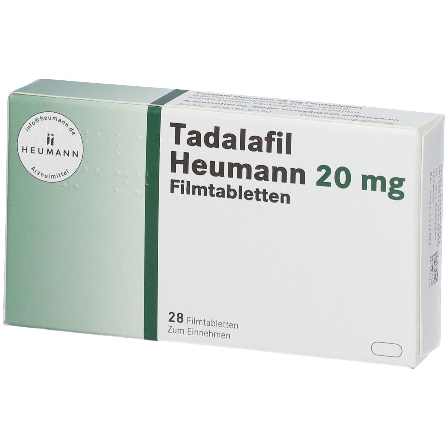 Tadalafil 20 mg heumann