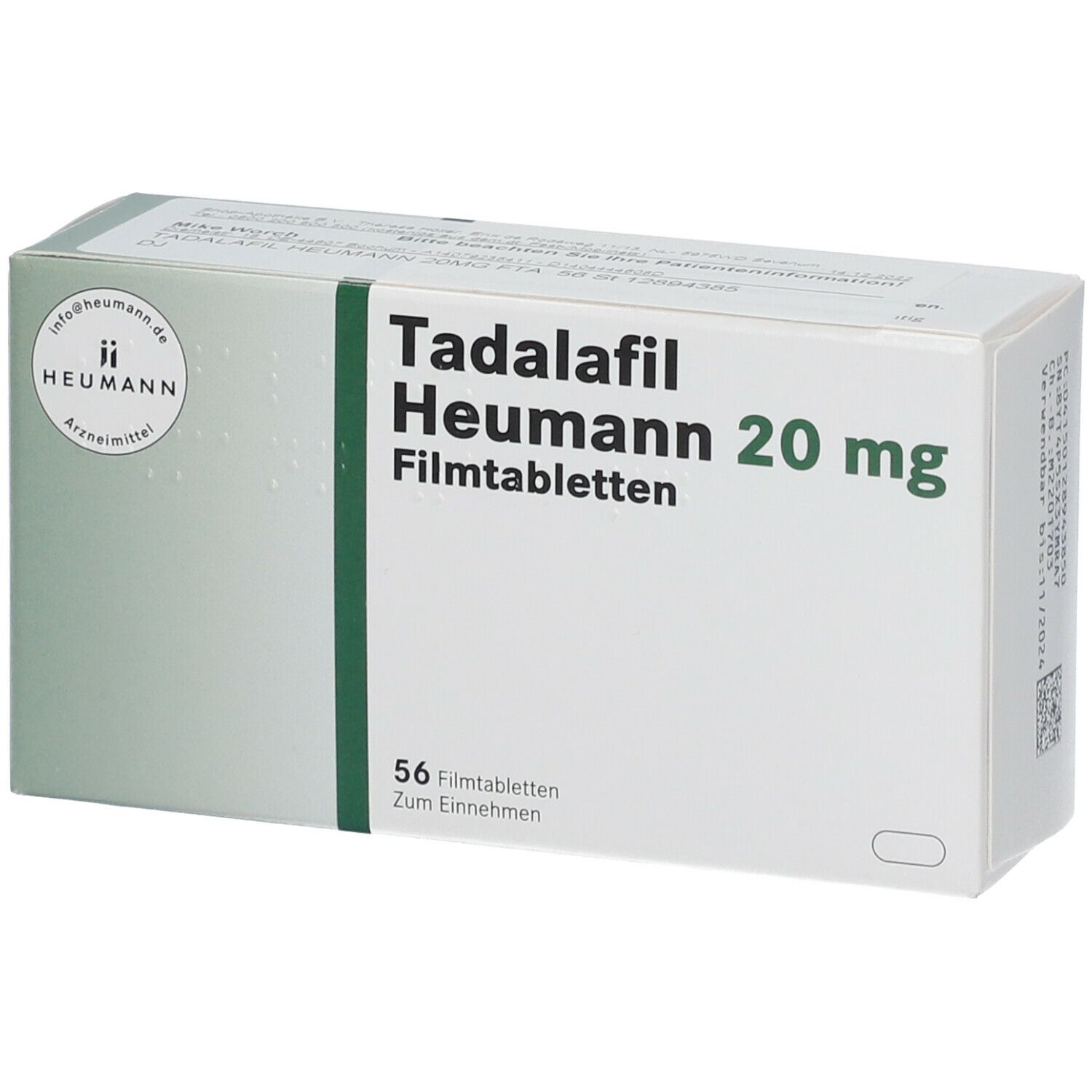 Tadalafil Heumann 20 mg