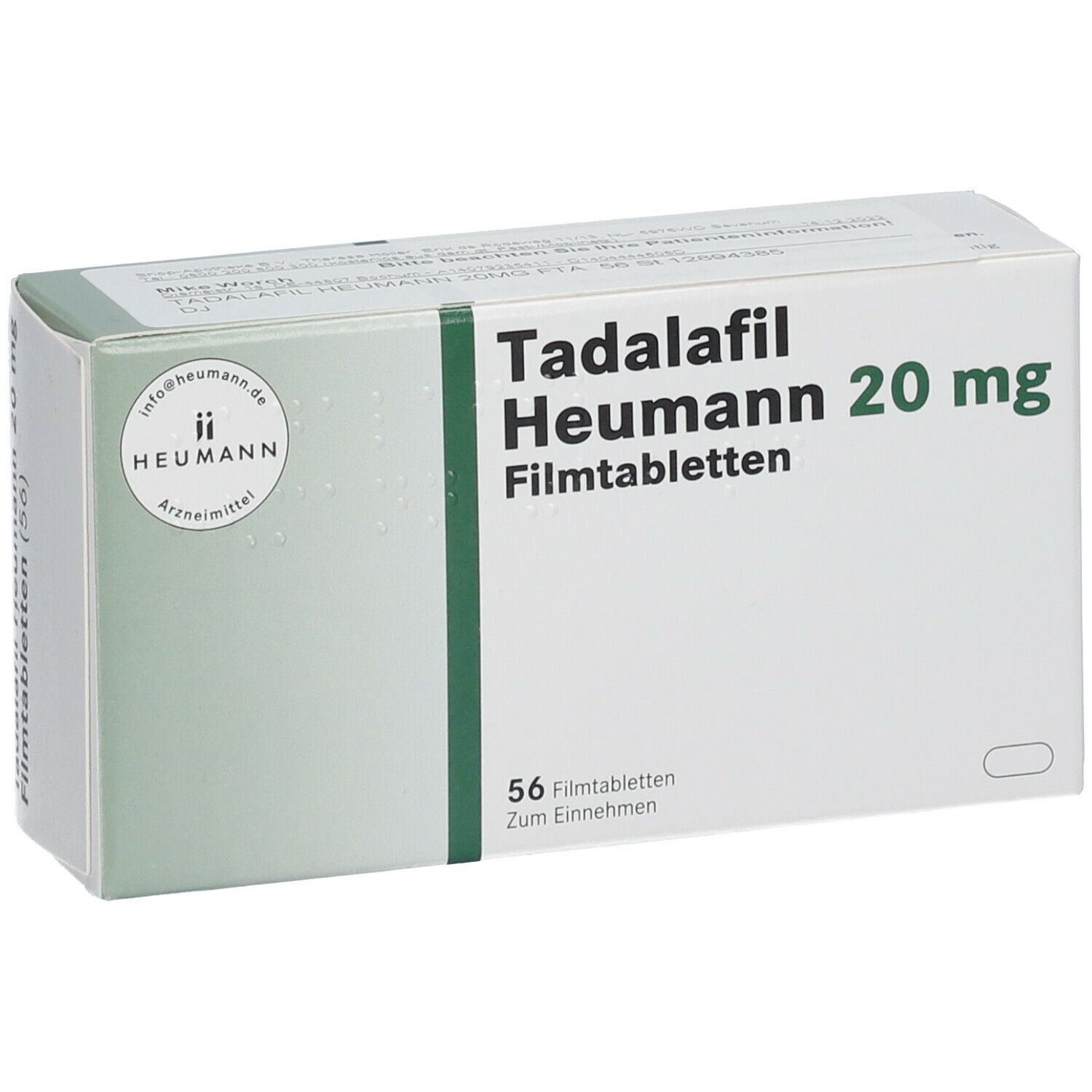 Tadalafil Heumann 20 mg