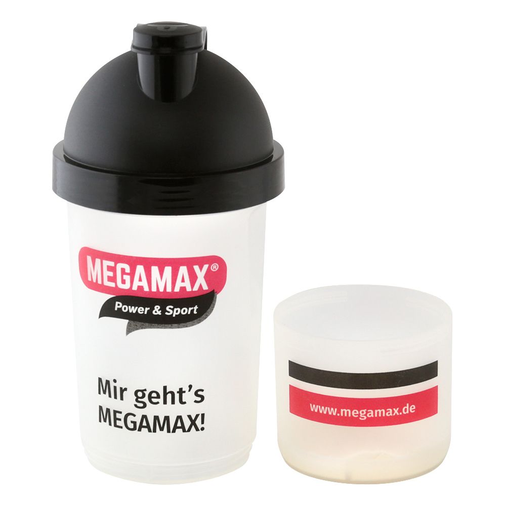 Megamax® Mixbecher mit Siebeinsatz