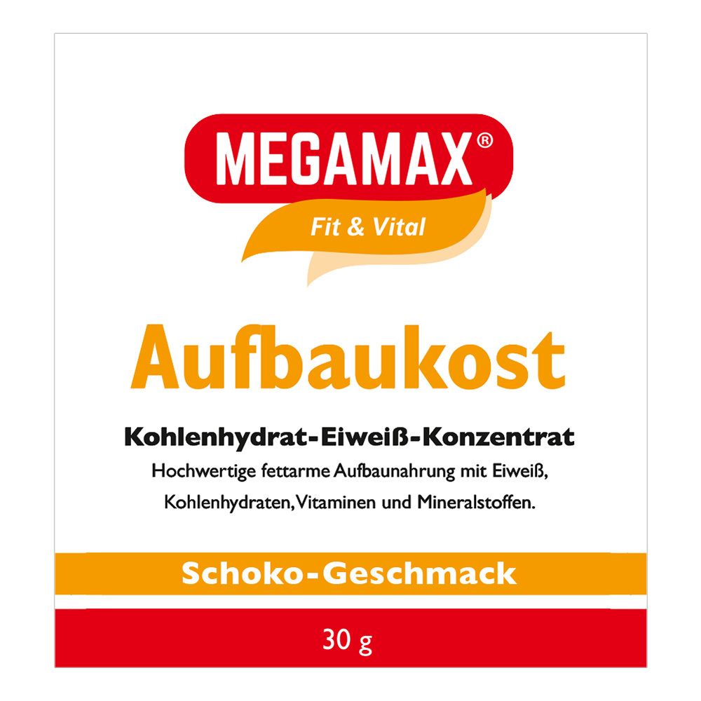 MEGAMAX® Aufbaukost Schoko