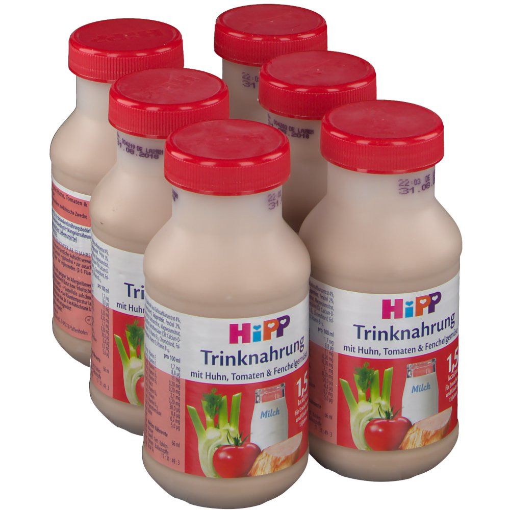 HiPP Trinknahrung Huhn, Tomaten & Fenchelgemüse