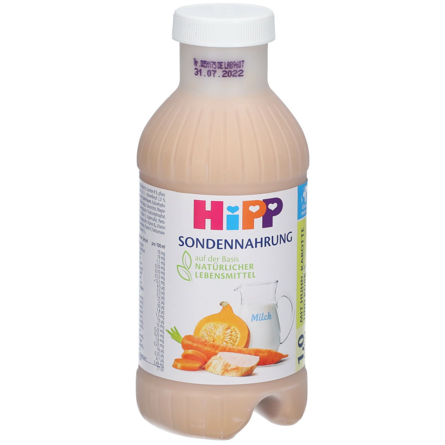 HiPP Sondennahrung Huhn Karotte & Kürbis