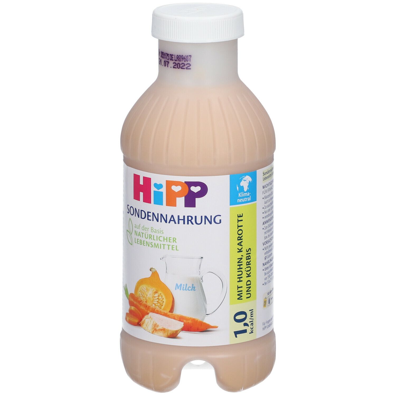 HiPP Sondennahrung Huhn Karotte & Kürbis