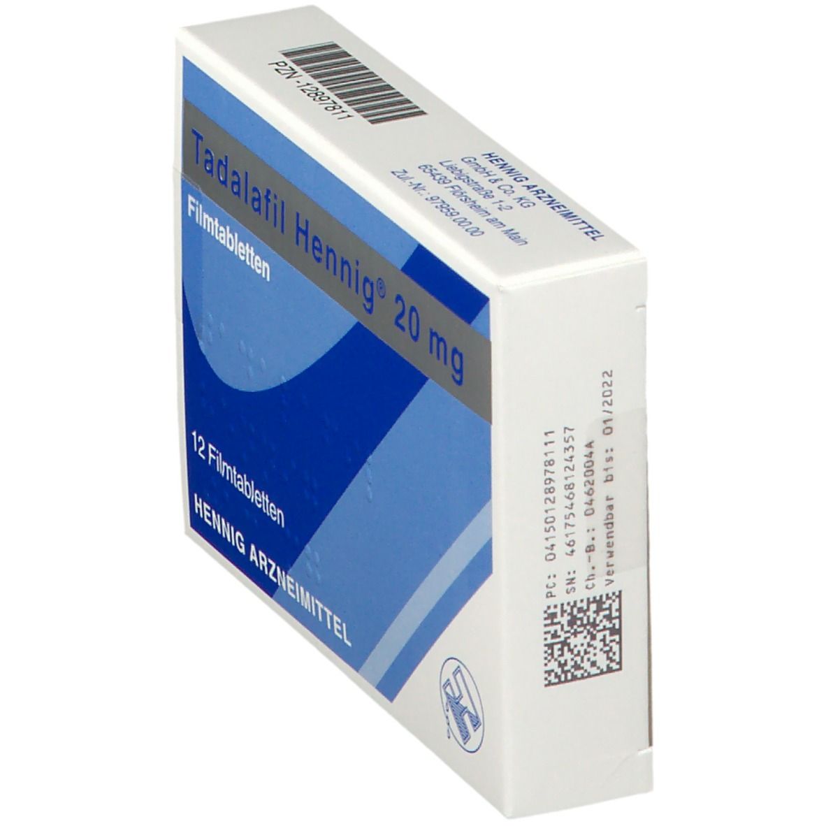 Tadalafil Hennig 20 Mg Rezeptfrei Bestellen