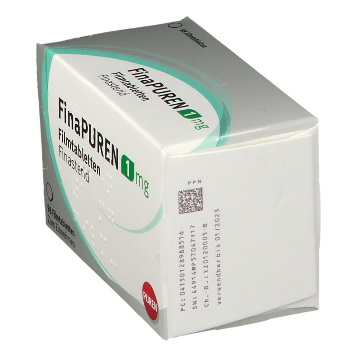 Finapuren 1 mg Filmtabletten 98 St