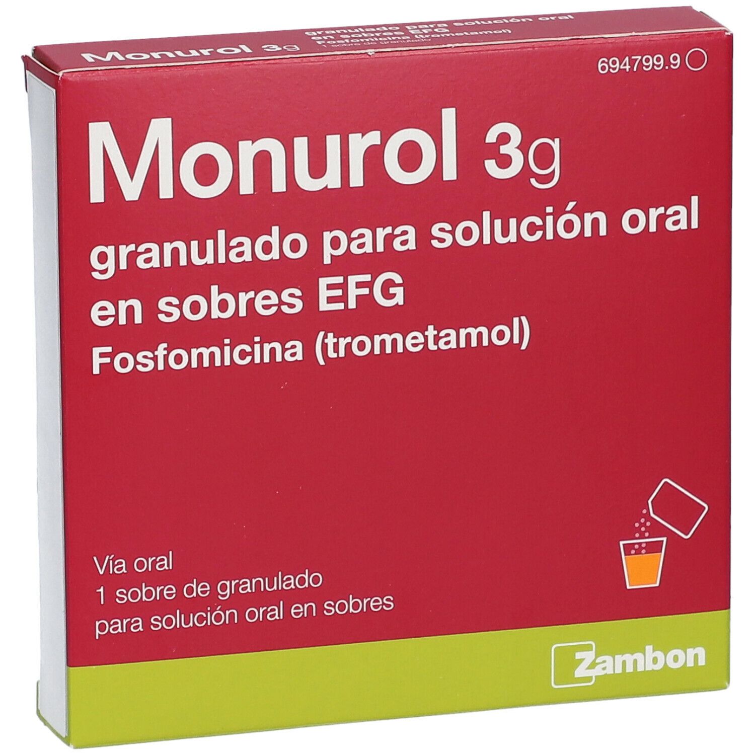 Monuril® 3000Mg Mg/325