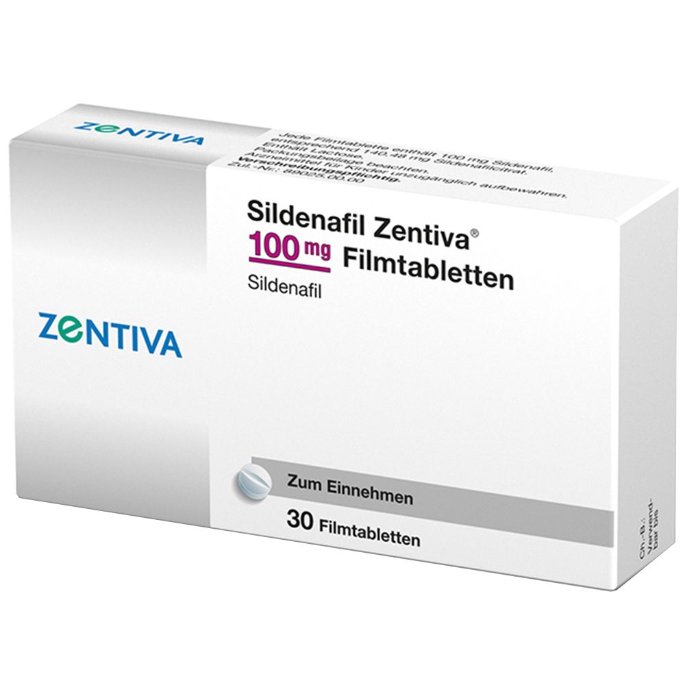 Sildenafil 100mg zentiva