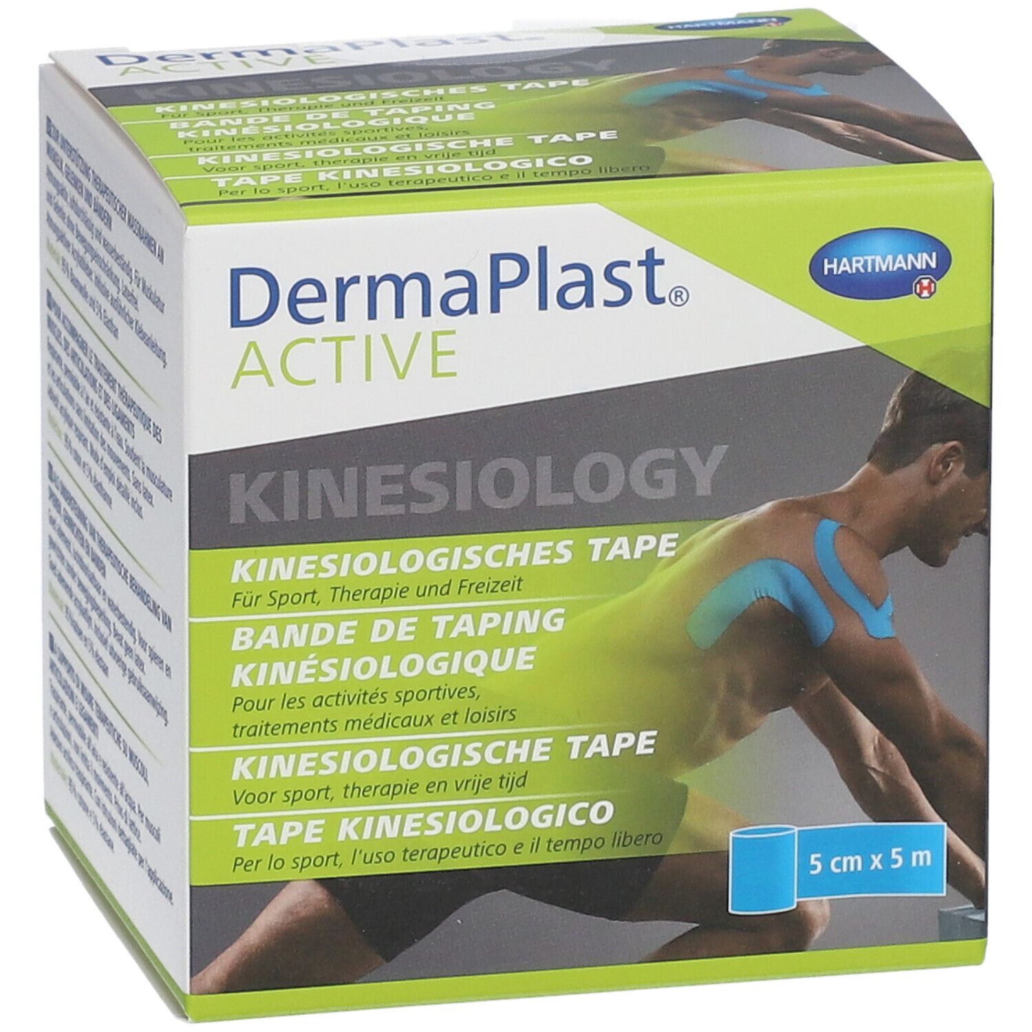 Dermaplast® Active Kinesiology Tape Blau 5 Cm X 5 M 1 St Shop Apotheke 9254