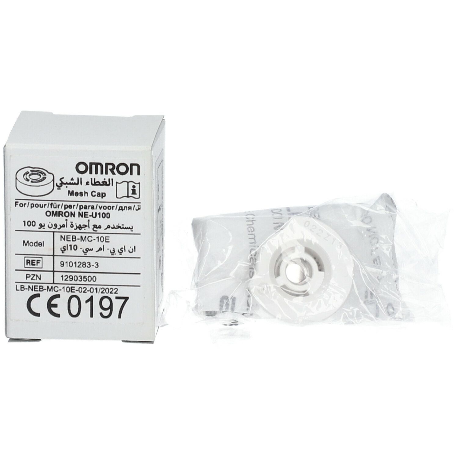 Omron U100 MicroAIR Verneblermembranabdeckung 1 St Mundstück