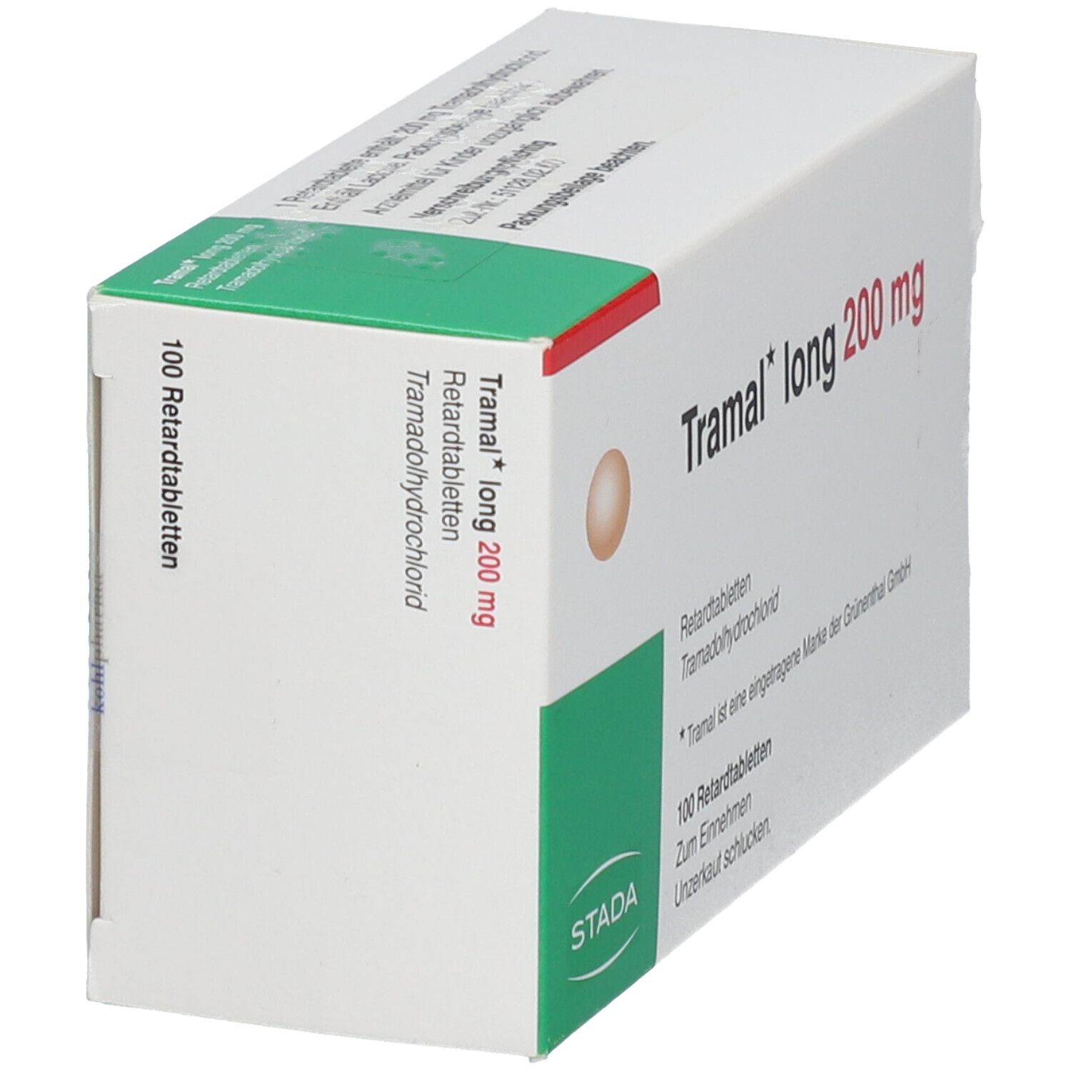 Tramal long 200 mg Retardtabletten 100 St Retard-Tabletten