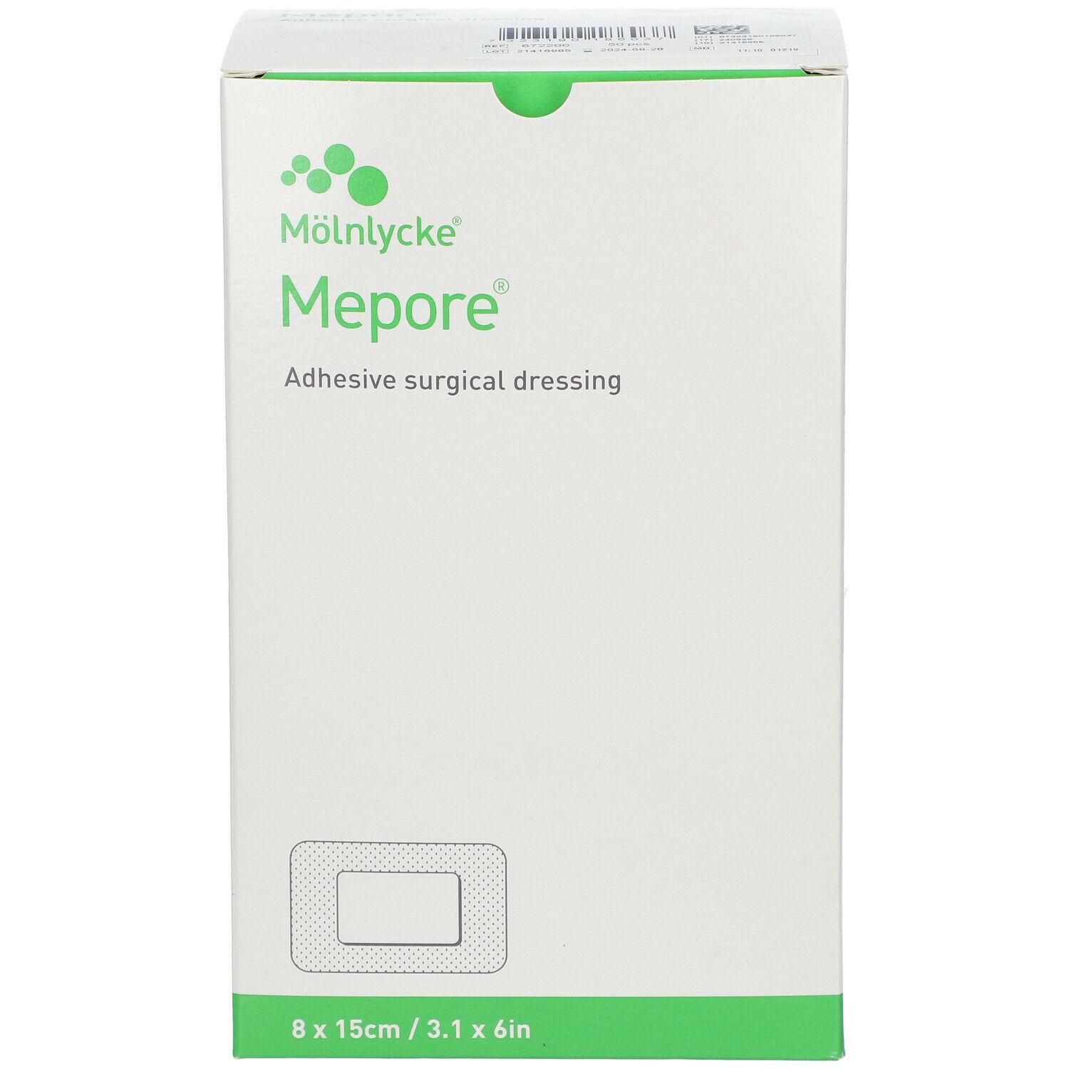 Mepore® Wundverband 8 x 15 cm steril 50 St - Shop Apotheke
