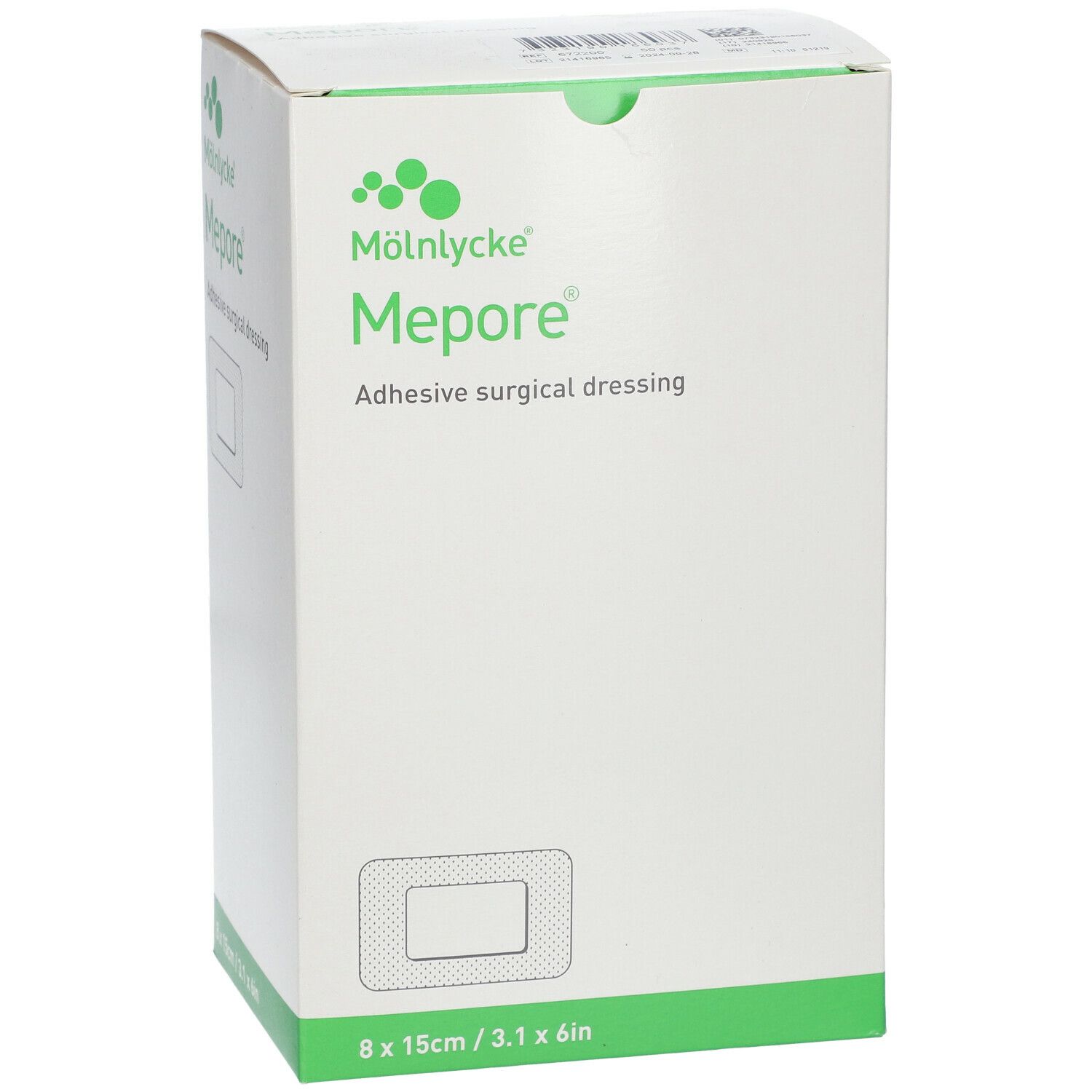 Mepore® Wundverband 8 x 15 cm steril 50 St - Shop Apotheke