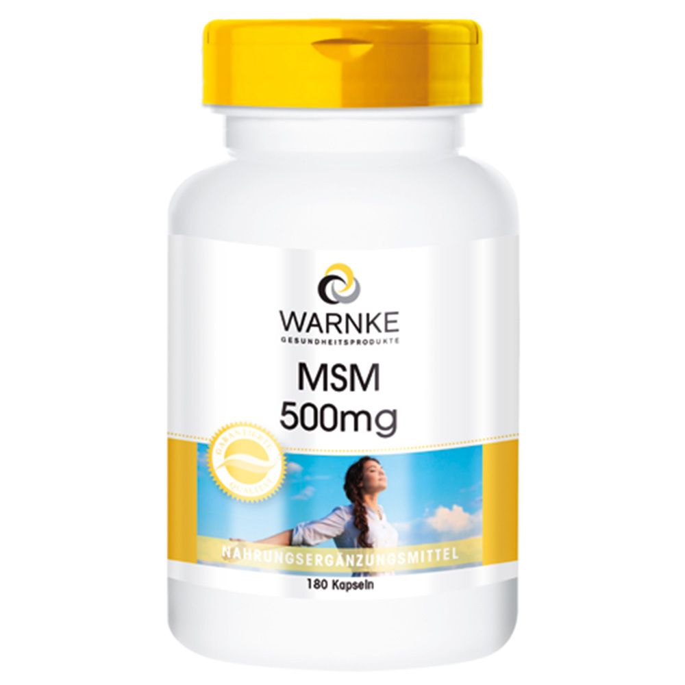 MSM 500 mg 180 St Kapseln
