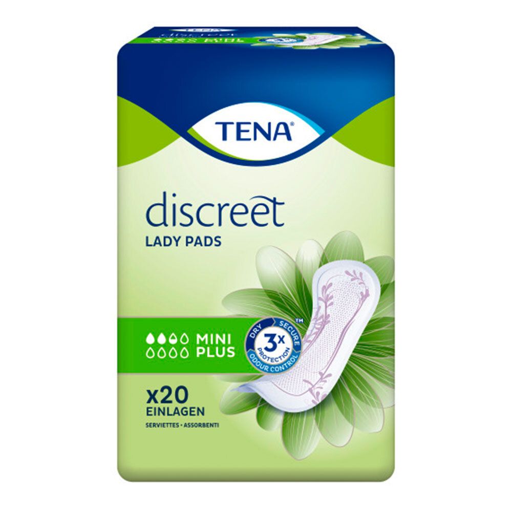 Tena Lady Discreet Mini Plus 20 St Einlagen