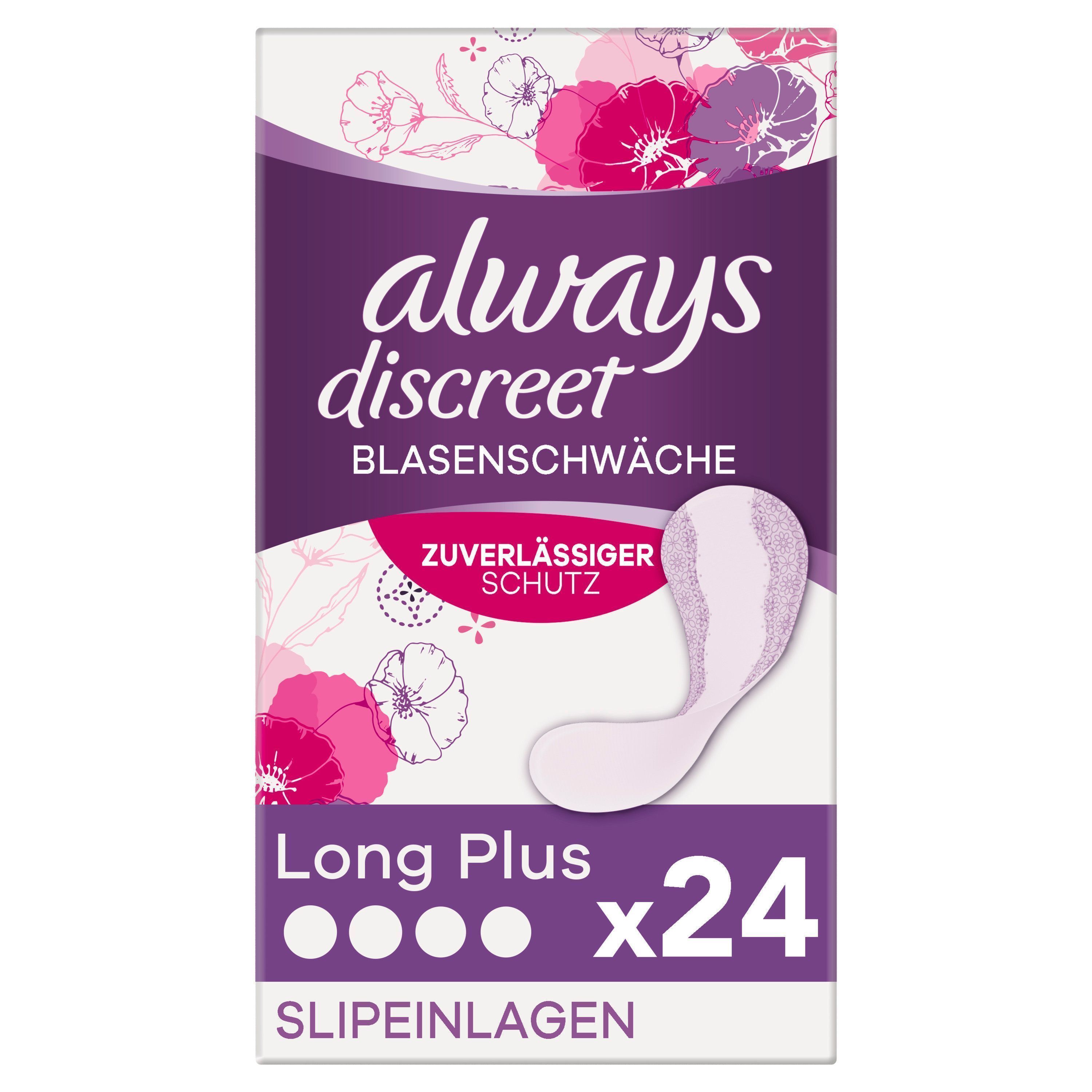 always discreet Inkontinenz Slipeinlagen Plus 24 St Binden