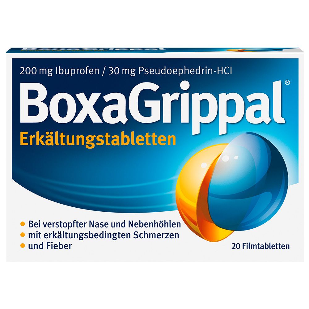 Erkältungstabletten 200 mg / 30 mg 20 St Filmtabletten
