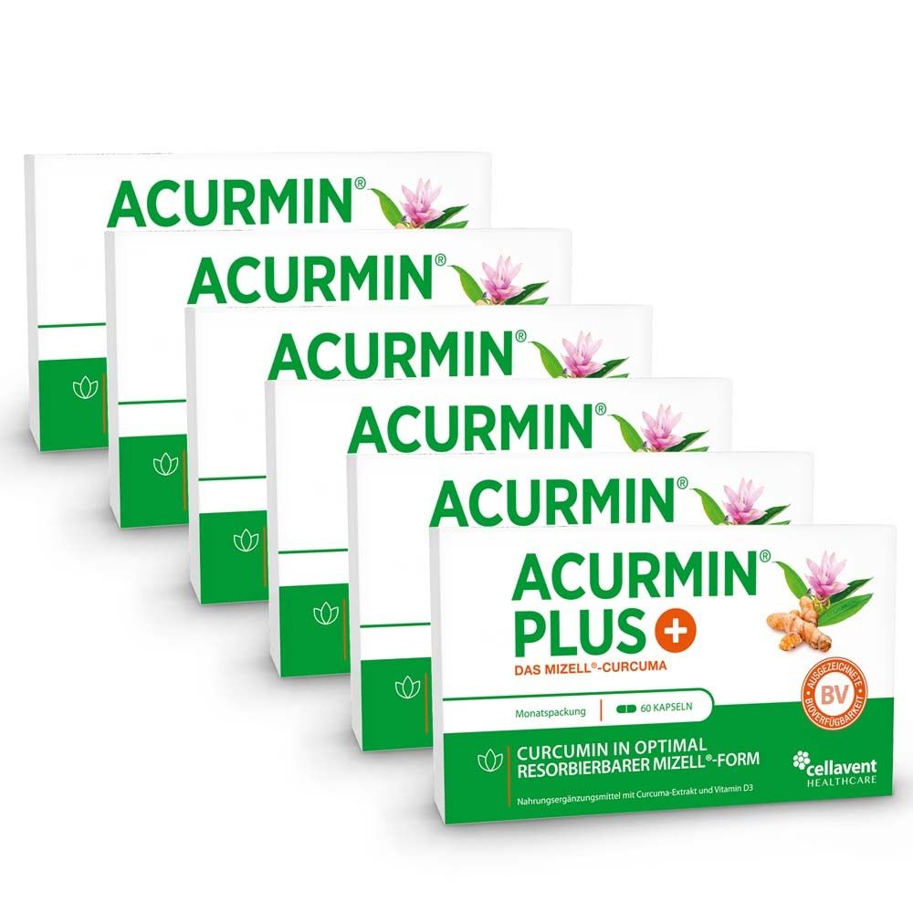 Acurmin Plus®+ Das Mizell-Curcuma 360 St Weichkapseln