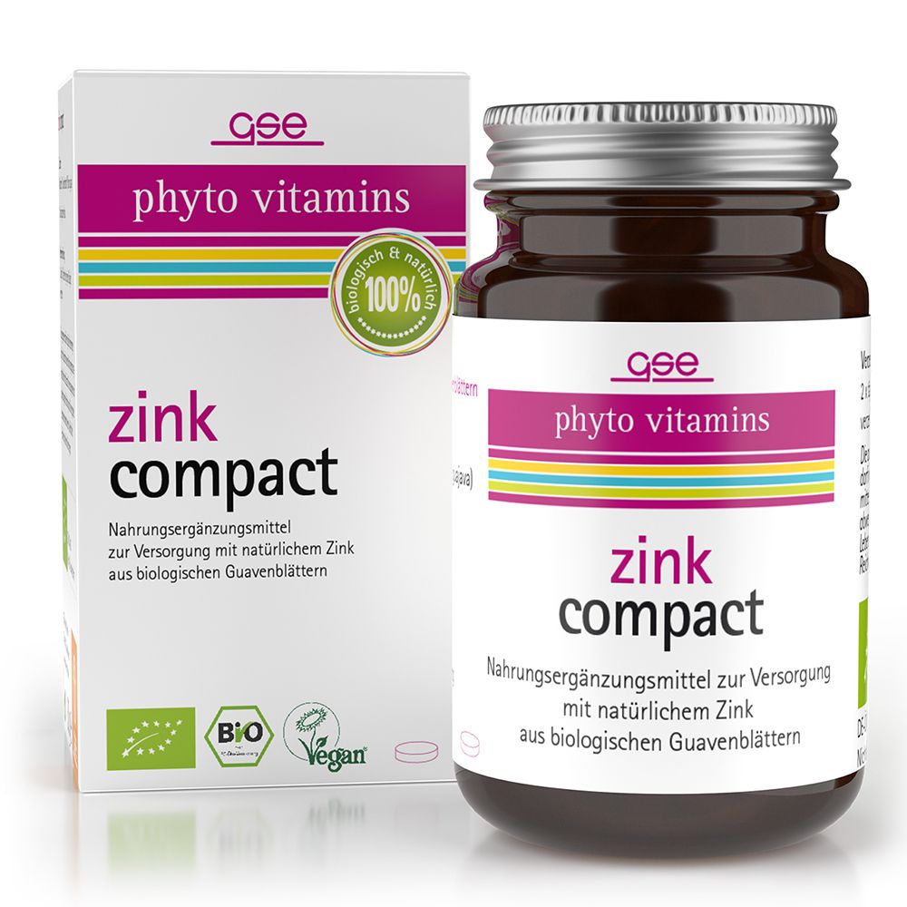 phyto vitamins Zink Compact 60 St Tabletten
