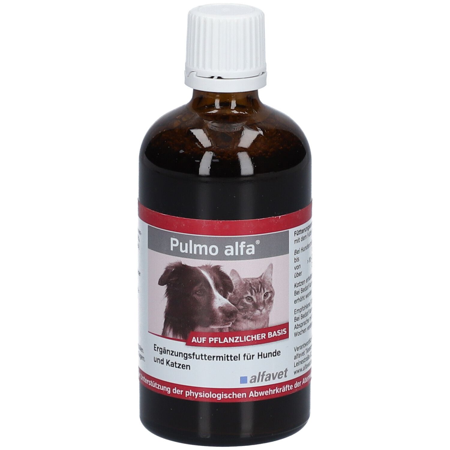 Pulmo alfa® für Hunde und Katzen 100 ml Flüssigkeit