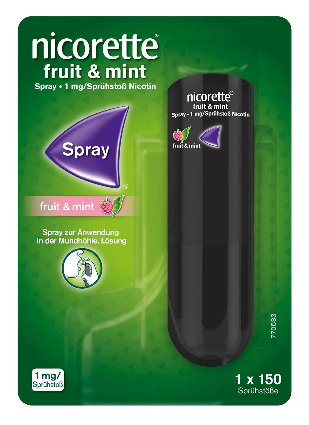 fruit & mint Spray zur Raucherentwöhnung 1 St Spray