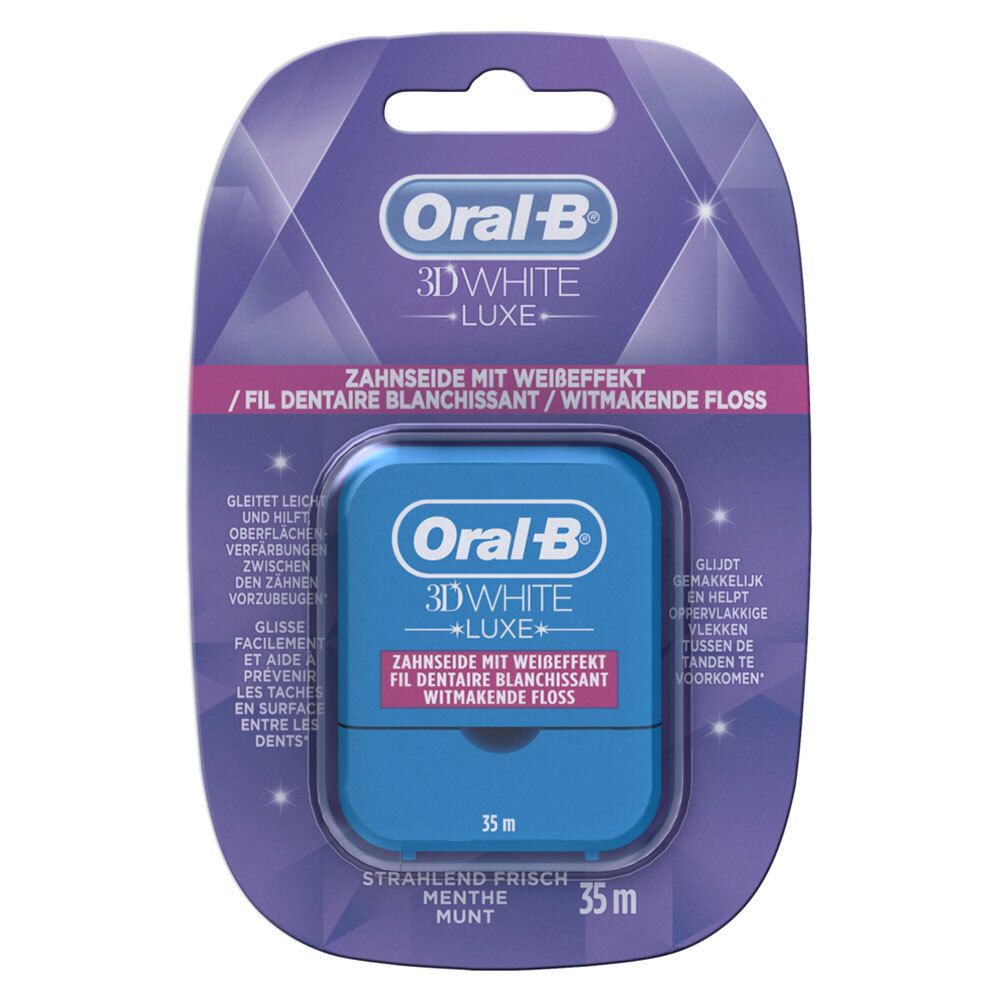 Oral-B 3D white Floss 35 m 1 St Zahnseide
