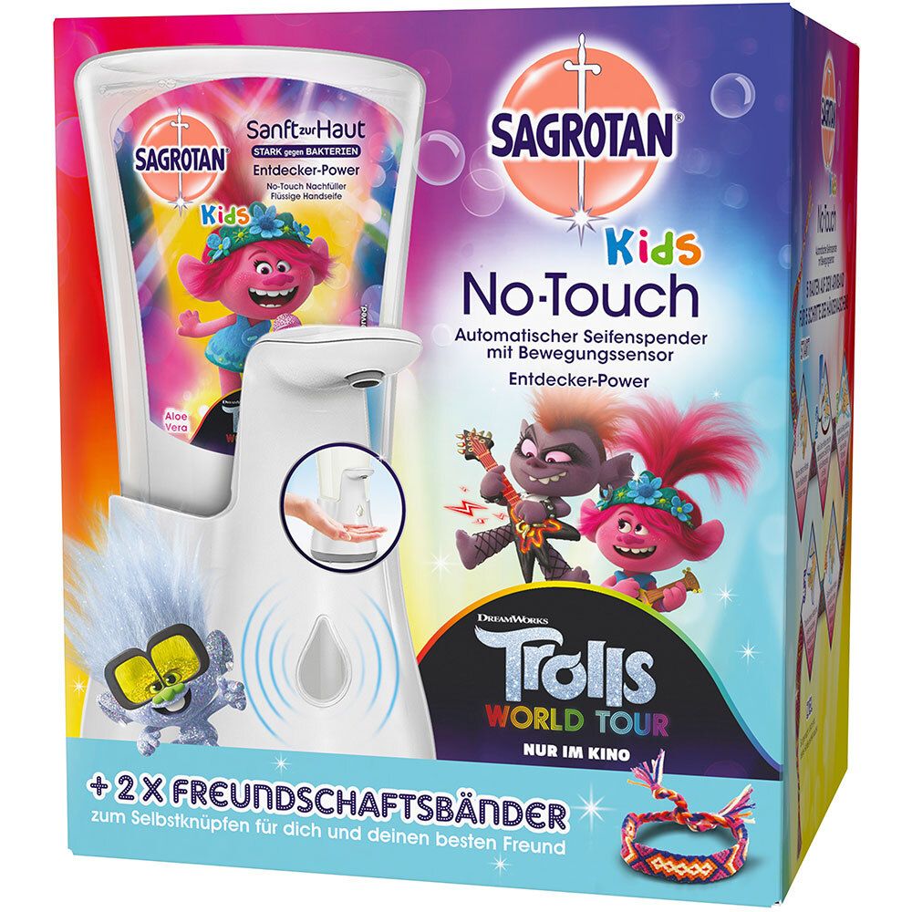 Sagrotan® Kids No-Touch Automatischer Seifenspender inkl. Nachfüller