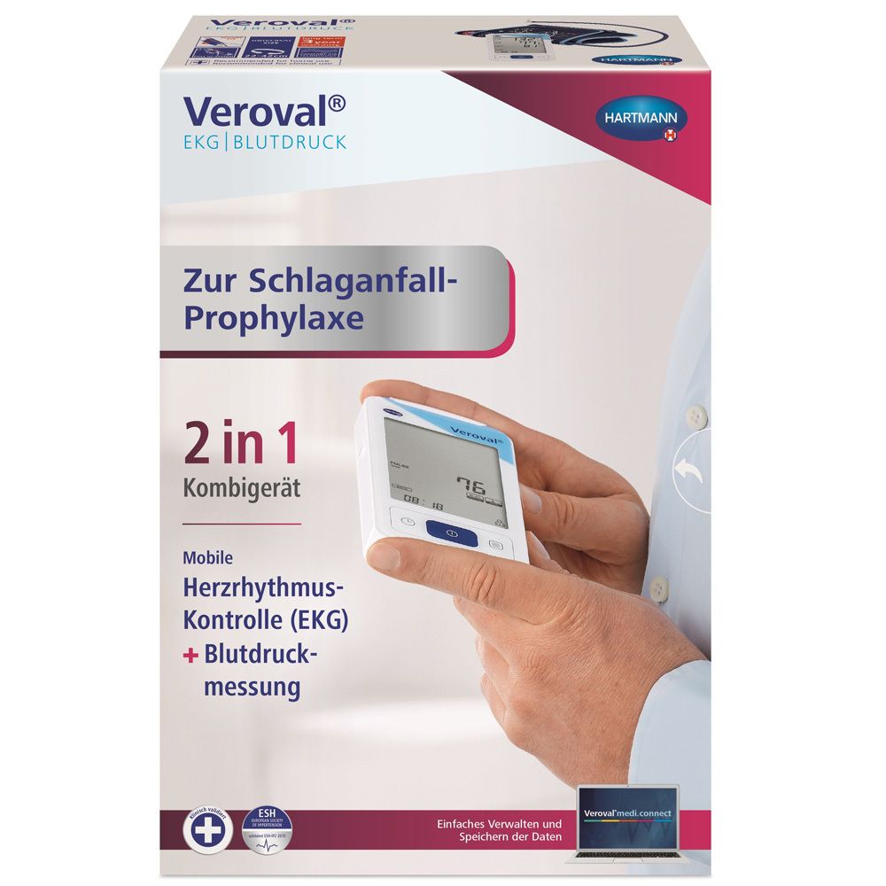 Veroval Ekg- und Blutdruckmessgerät 1 St Gerät