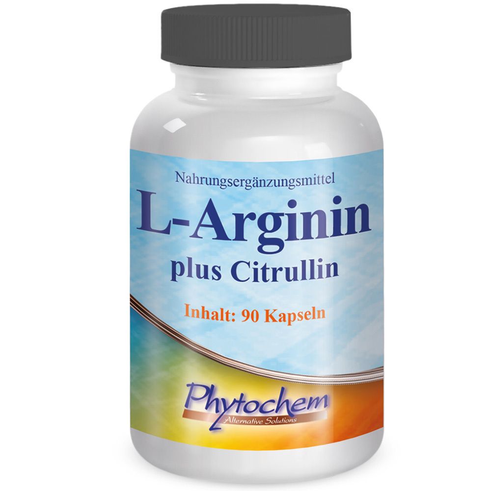L-Arginin plus Citrullin 90 St Kapseln
