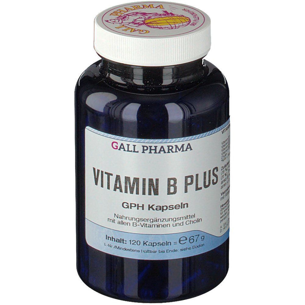 Hecht Vitamin B Plus GPH 120 St Kapseln