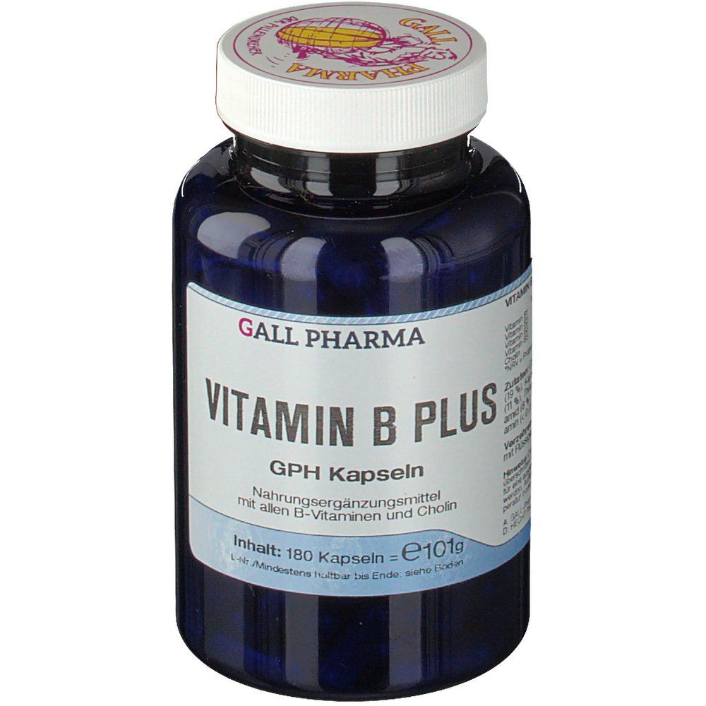 Hecht Vitamin B Plus GPH 180 St Kapseln