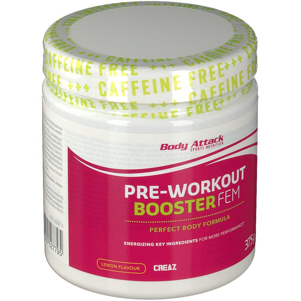 Body Attack Pre-Workout Booster FEM