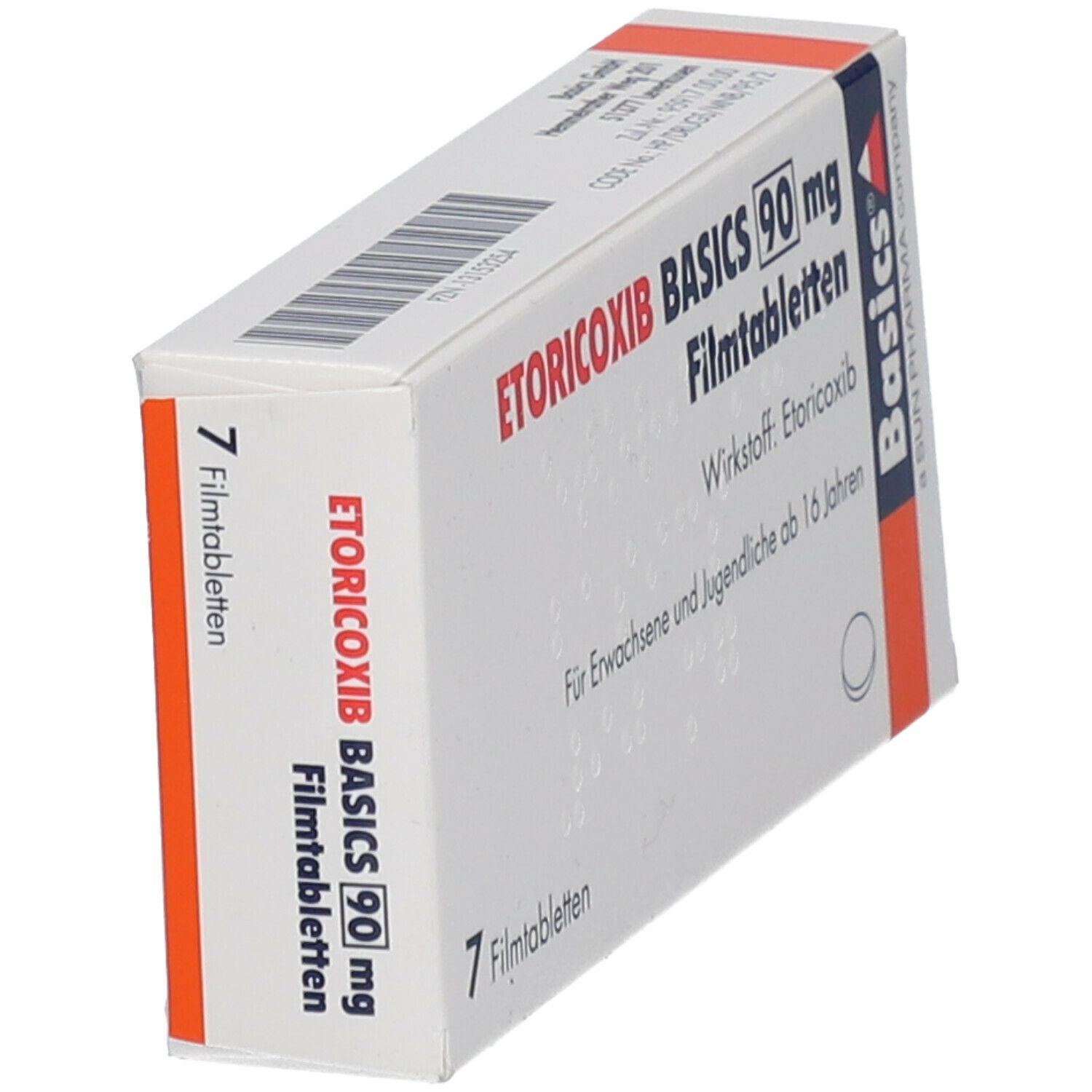 Etoricoxib Basics 90 mg Filmtabletten 7 St