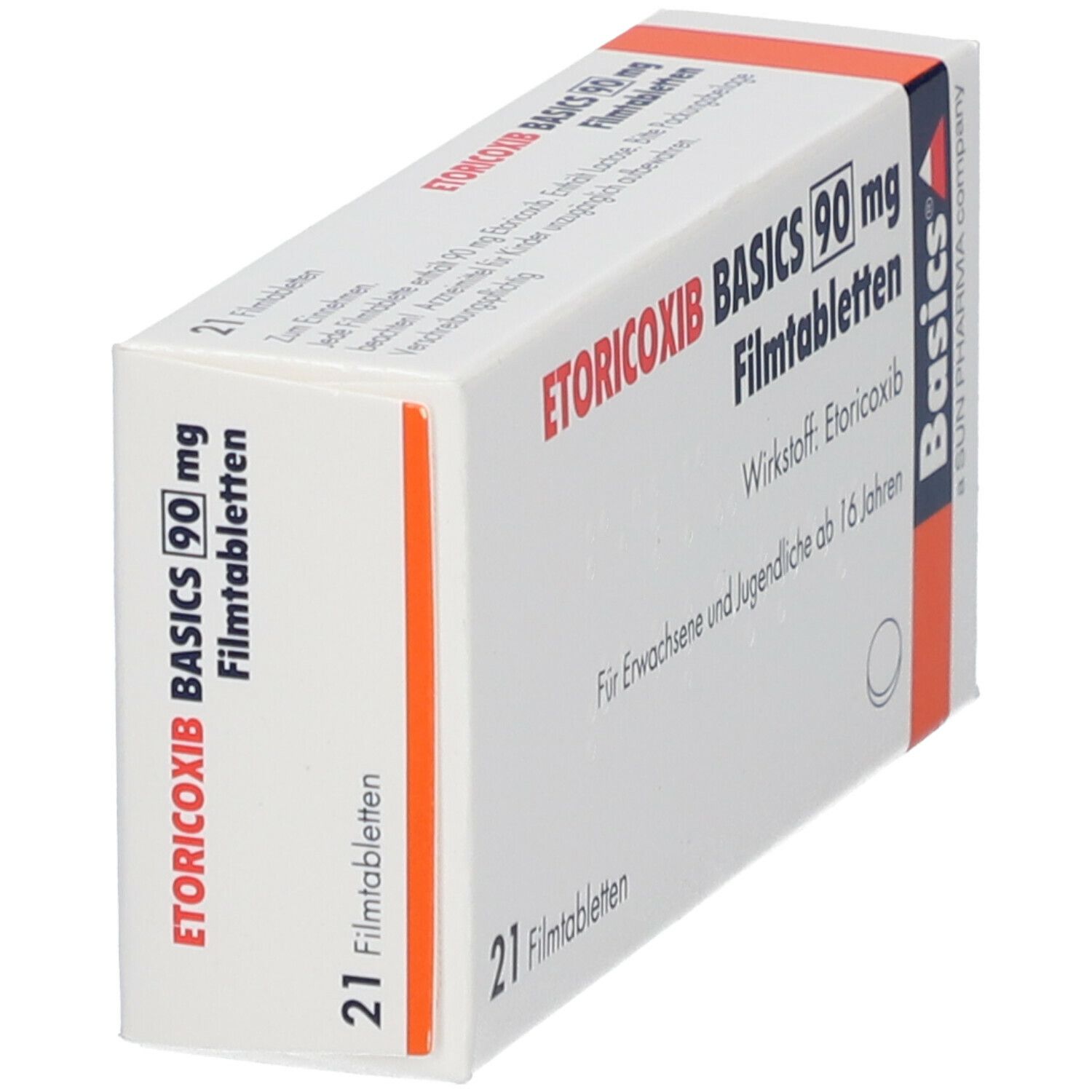 Etoricoxib Basics 90 mg Filmtabletten 21 St