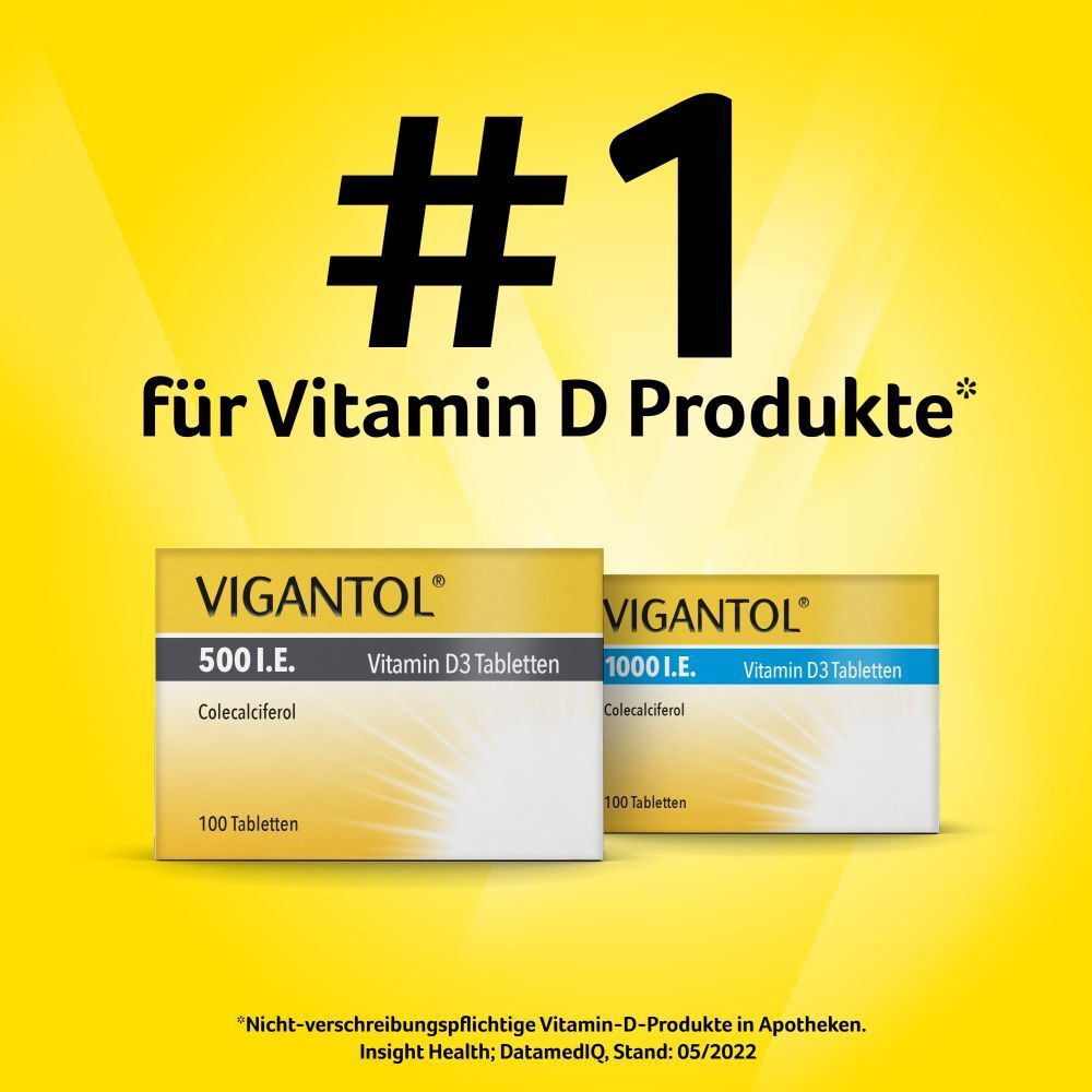 VIGANTOL® 500 I.E. Vitamin D3